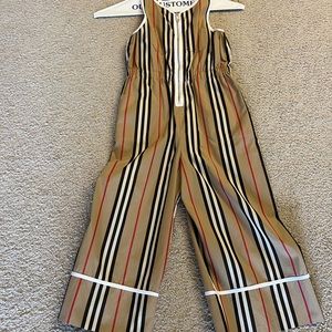 Little Girl Burberry Jumpsuit